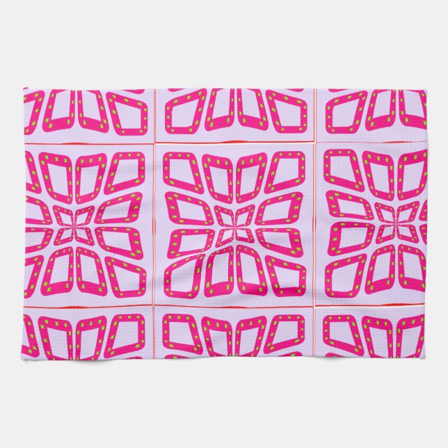 PSG-prickar. Kökshandduk (Horisontell)