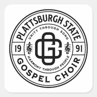 PSGC Logotyp Sticker Lakan Fyrkantigt Klistermärke