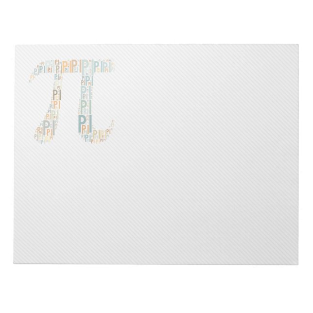 PSI-typad symbol för designtext | Nerd-Antecknings Anteckningsblock (Framsida)