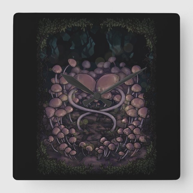 Psilocybe Allenii Fyrkantig Klocka (Framsida)