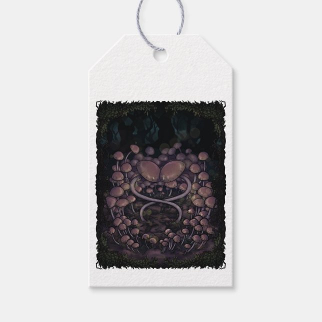 Psilocybe Allenii Presentetikett (Framsidan)