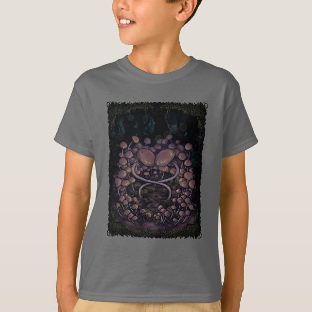 Psilocybe Allenii T Shirt (Framsida)