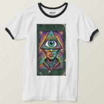 Psionicist Gillet 1 Ringar T-Shirt