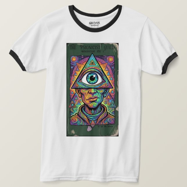 Psionicist Gillet 1 Ringar T-Shirt (Design framsida)
