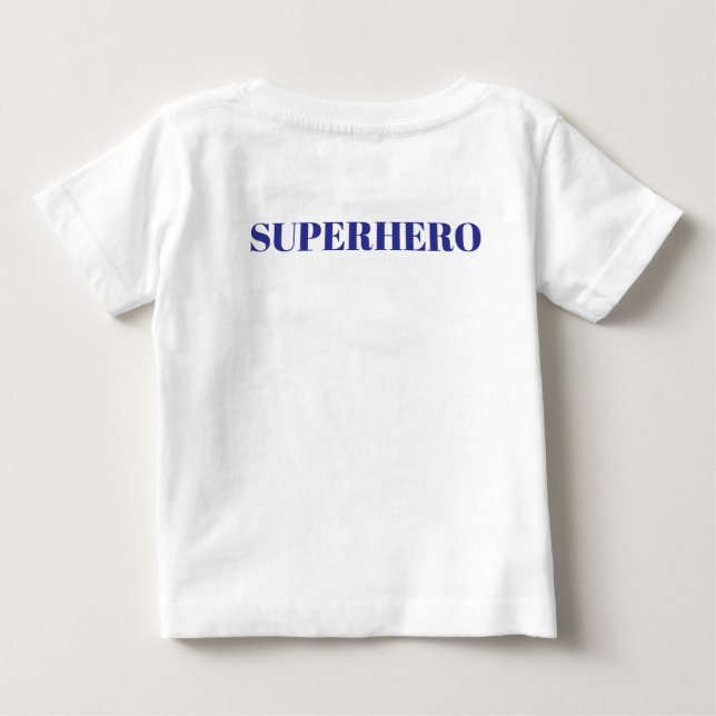 Psionisk Kraft – Energimanipulation Superhjälte T Shirt (Baksida)