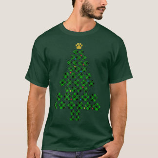 Pskattad jul-jul-Hund-JULAFTON-Tass-Hund-Tass-Chri T Shirt