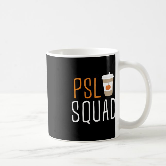 PSL Squad Pumpkin Spice Latte Älskare Fall Autumn  Kaffemugg (Höger)