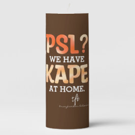 PSL vs. Kape Filippinsk höstkaffe humor 3X8"