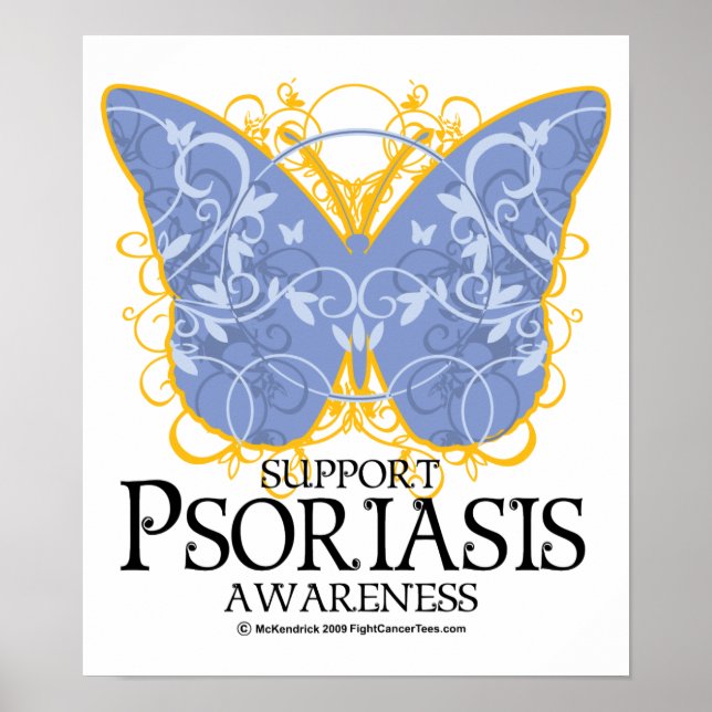 Psoriasis Butterfly Poster (Framsidan)