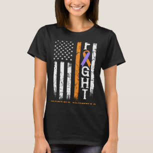 Psoriasis Warrior US Flagga T Shirt