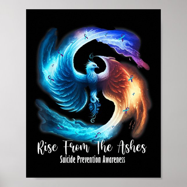 PSöta Ss Cute Ssnix Stiga upp från Ashes Suicide P Poster (Framsidan)