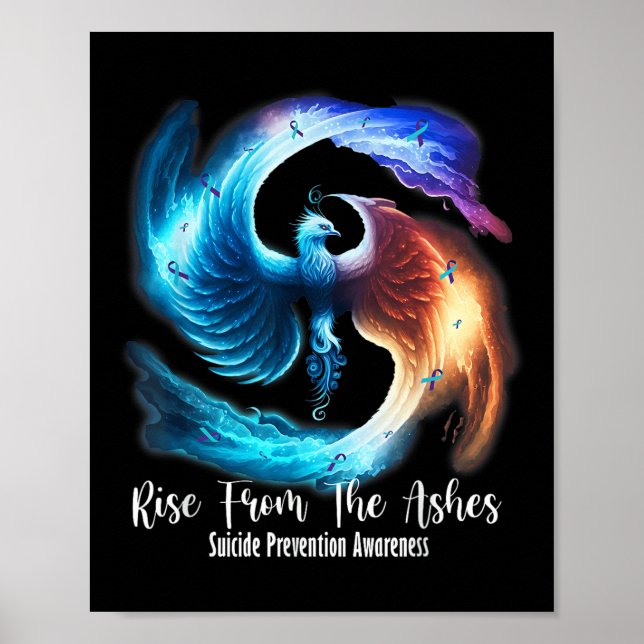 PSöta Ss Cute Ssnix Stiga upp från Ashes Suicide P Poster (Framsidan)