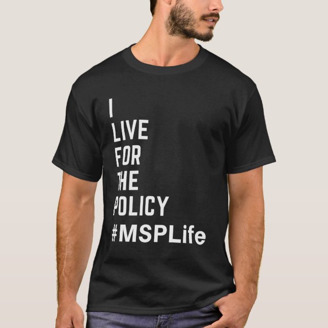 PSP Bylaw Hospital Policy Credentialing CPSC T Shirt (Framsida)