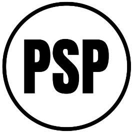 PSP - Handflatan Vår Classic Round Sticker Runt Klistermärke