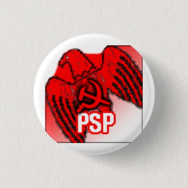 PSP PARTY LOGOTYP KNAPP (Framsida)