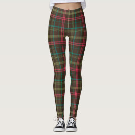 Pspltartan mönster leggings