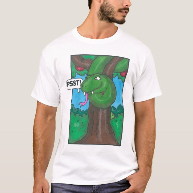 Psst...  #2   Herren T Shirt (Framsida)