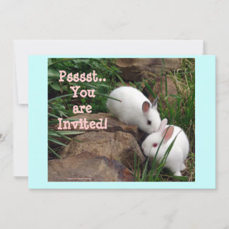 Psst, du är inbjuden! inbjudningar