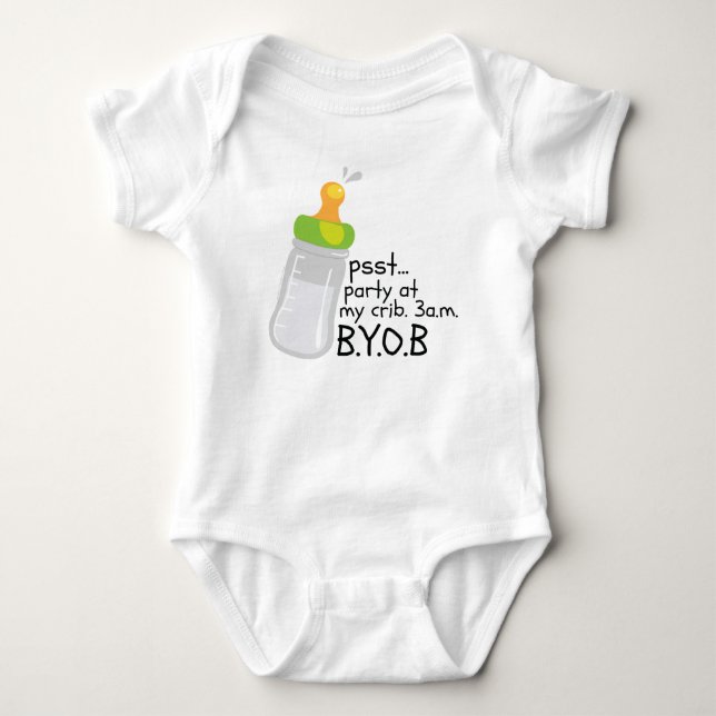 PSST. Party på mitt brott. 3AM BYOB T-shirt (Framsida)