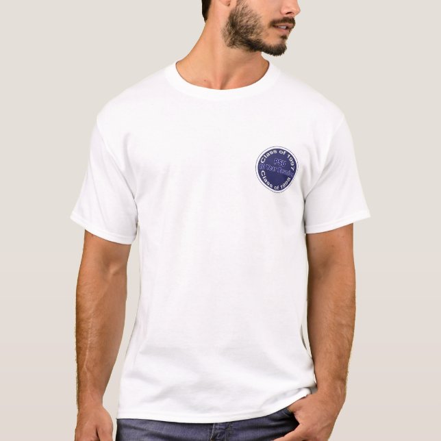 PSU 10 år möte - äta drinken och var glad - manar T-shirt (Framsida)