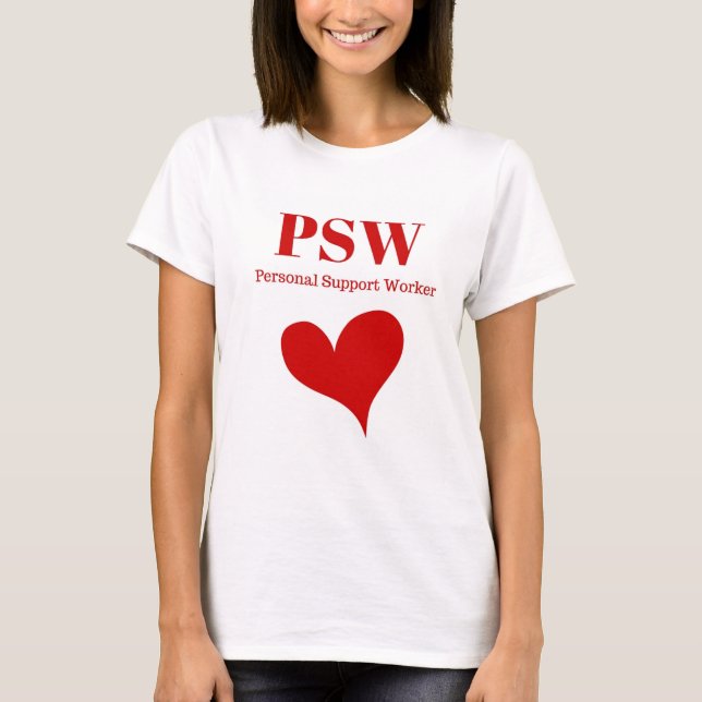PSW Shirt T Shirt (Framsida)