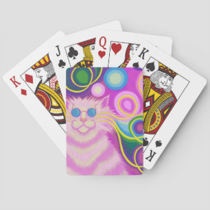Psy-cat-delic Rosa-kort Spelkort