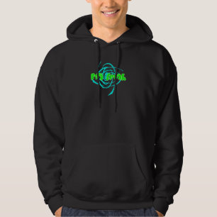 Psy freakgrönt hoodie