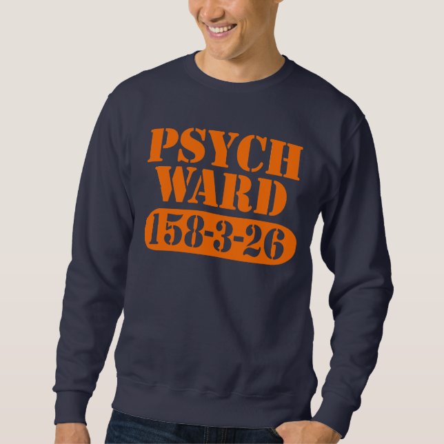 Psych avvärjer lång ärmad tröja (Framsida)