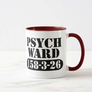 Psych avvärjer mugg