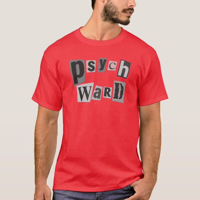 Psych avvärjer t shirt (Framsida)
