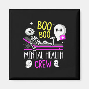 Psych Boo Boo Crew Nursing Hal för sjuksköterskor Magnet
