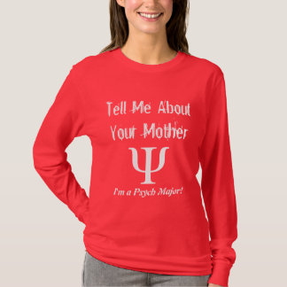 Psych ha som huvudämne - damT-tröja Tee Shirt