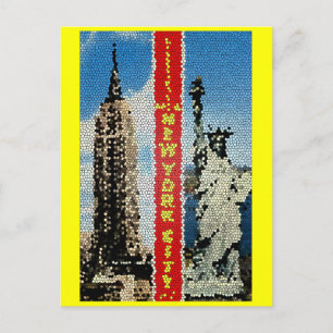 Psych Hälsning, New York City Vykort