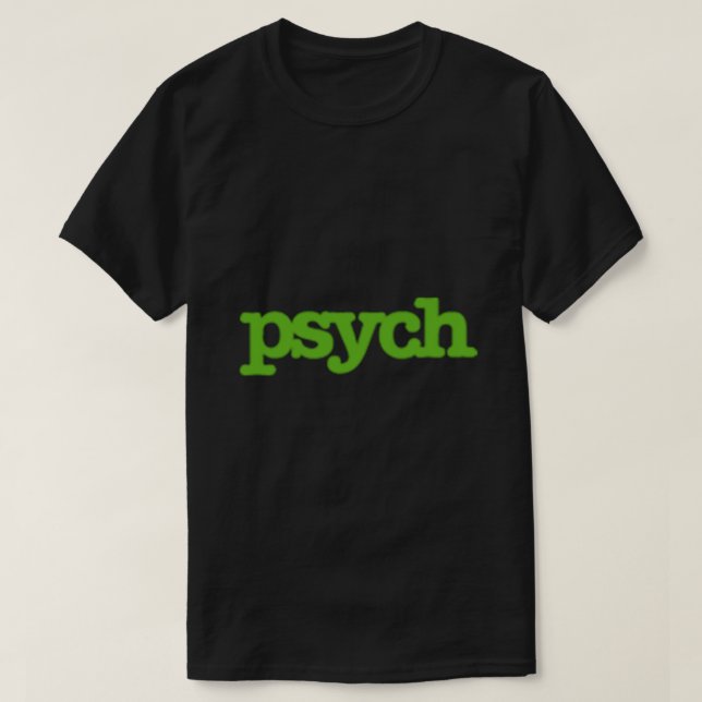 Psych Logotyp Essential T-Shirt (Design framsida)