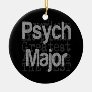 Psych Major Extraordinaire Julgransprydnad Keramik