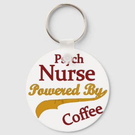 Psych Norse med kaffe Nyckelring