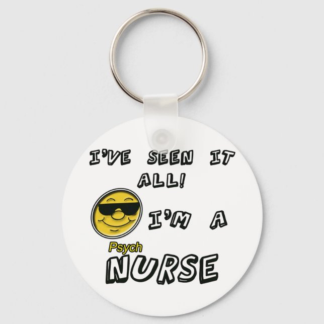 Psych Nurse Nyckelring (Framsida)