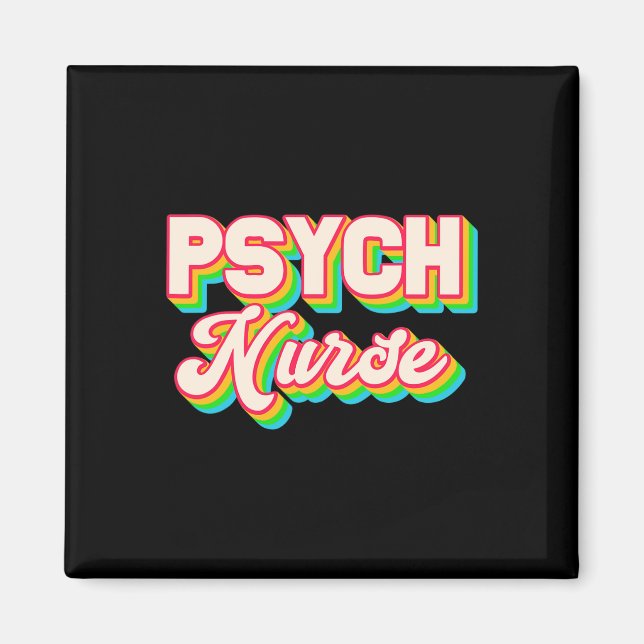 Psych Nurse Psychiatic Nursing Department Mental Magnet (Framsidan)