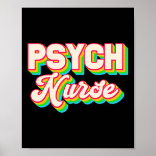 Psych Nurse Psychiatic Nursing Department Mental Poster