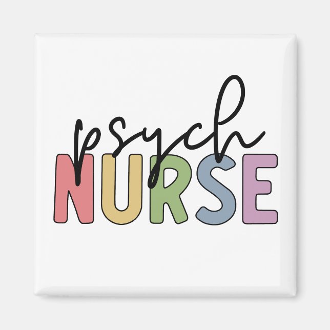 Psych Nurse | Psykiatriska sjuksköterskor med ansv Magnet (Framsidan)