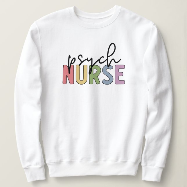 Psych Nurse | Psykiatriska sjuksköterskor med ansv T Shirt (Design framsida)