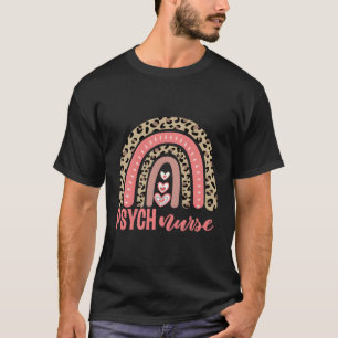 Psych Nurse Rainbow Psychiatic Tal Health Nurse T Shirt