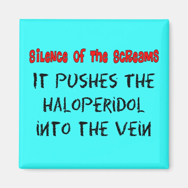 Psych Nurse Superskoj Gifts Magnet (Framsidan)