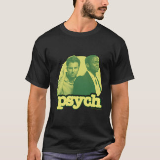 Psych Shawn Spencer och Gus Crew Nacke T Shirt