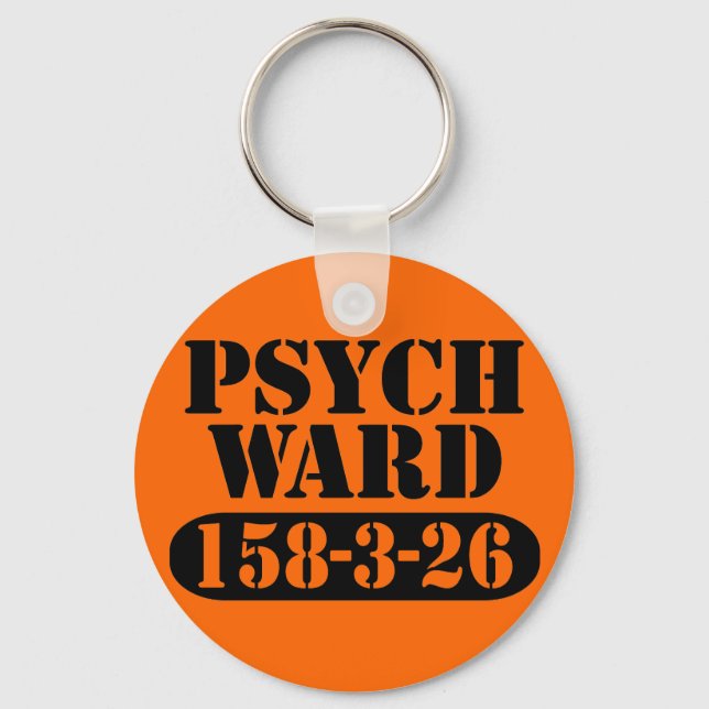 Psych Ward Nyckelring (Framsida)