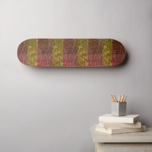 Psychadelic60s Wall Art Mini Skateboard Bräda 18,5 Cm