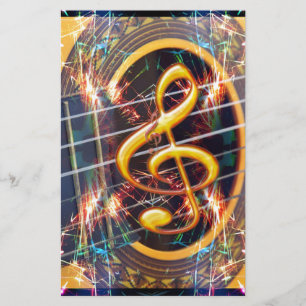 Psychadelic Accoustic Guitar, musikdesign lakan