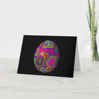 Psychadelic ägg 5 helgkort