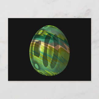 Psychadelic Egg 4 Vykort