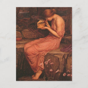 Psyche and Golden Box Vykort